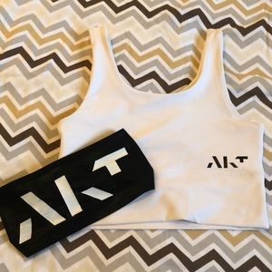 AKT sports bra and headband!
